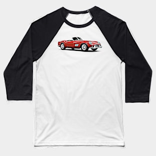 250 GT California Cartoon Baseball T-Shirt